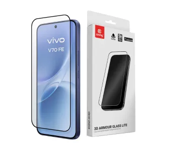 Szkło hartowane Crong 3D Armour Glass Lite do Vivo V70 FE