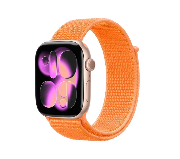 Crong Nylon do Apple Watch 38/40/41/42mm Tropical Orange