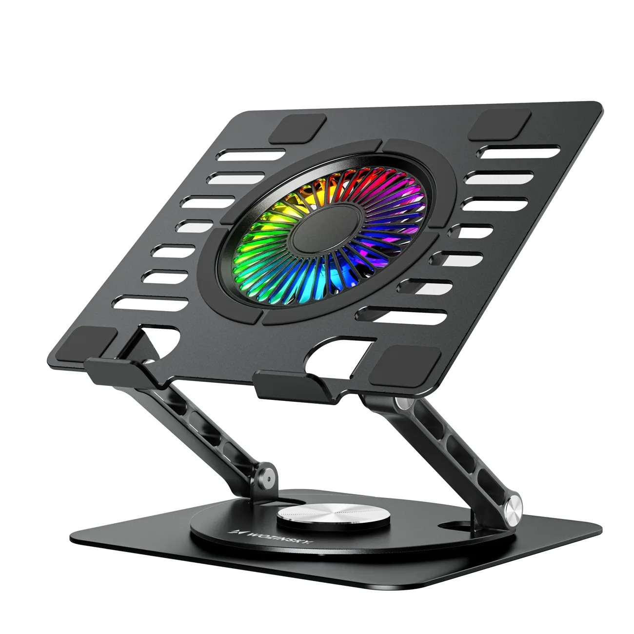 Podstawka chłodząca Wozinsky WDCX-X16-AB CoolBase RGB 360° Czarny
