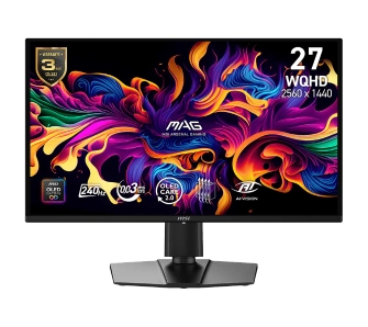 Monitor MSI MAG 274QP QD-OLED X24 26,5" 2K QD-OLED 240Hz 0,03ms Funkcje AI Gamingowy