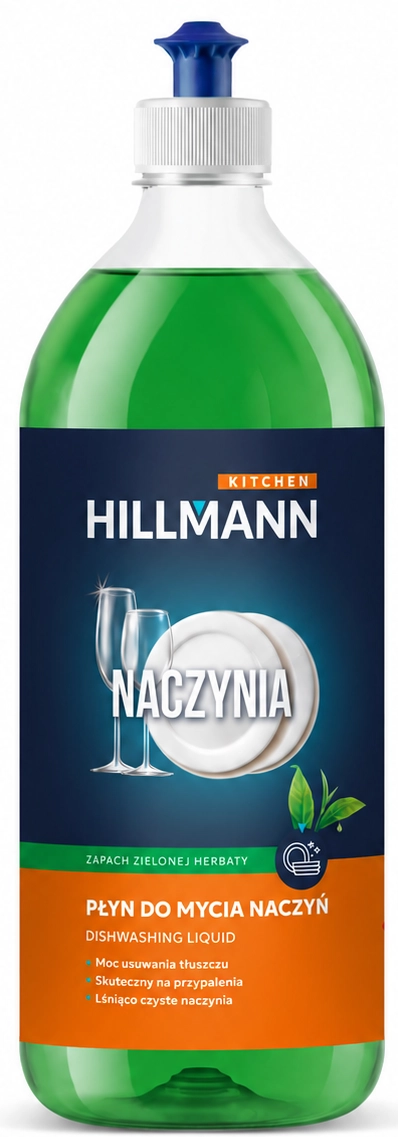 Płyn do mycia naczyń HILLMANN Zielona Herbata 500ml