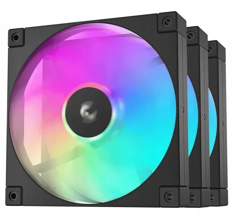 Zestaw wentylatorów DeepCool FD14 ARGB 140mm 3szt. Czarny