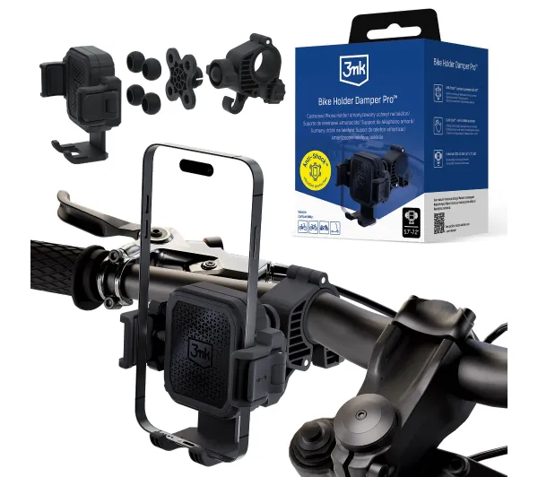 3mk Bike Holder Damper Pro Czarny