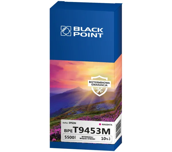 Black Point BPET9453M  (zamiennik T9443) Purpurowy  66 ml