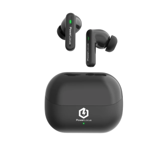 Słuchawki bezprzewodowe PowerLocus Fit ANC Dokanałowe Bluetooth 5.3 Czarny