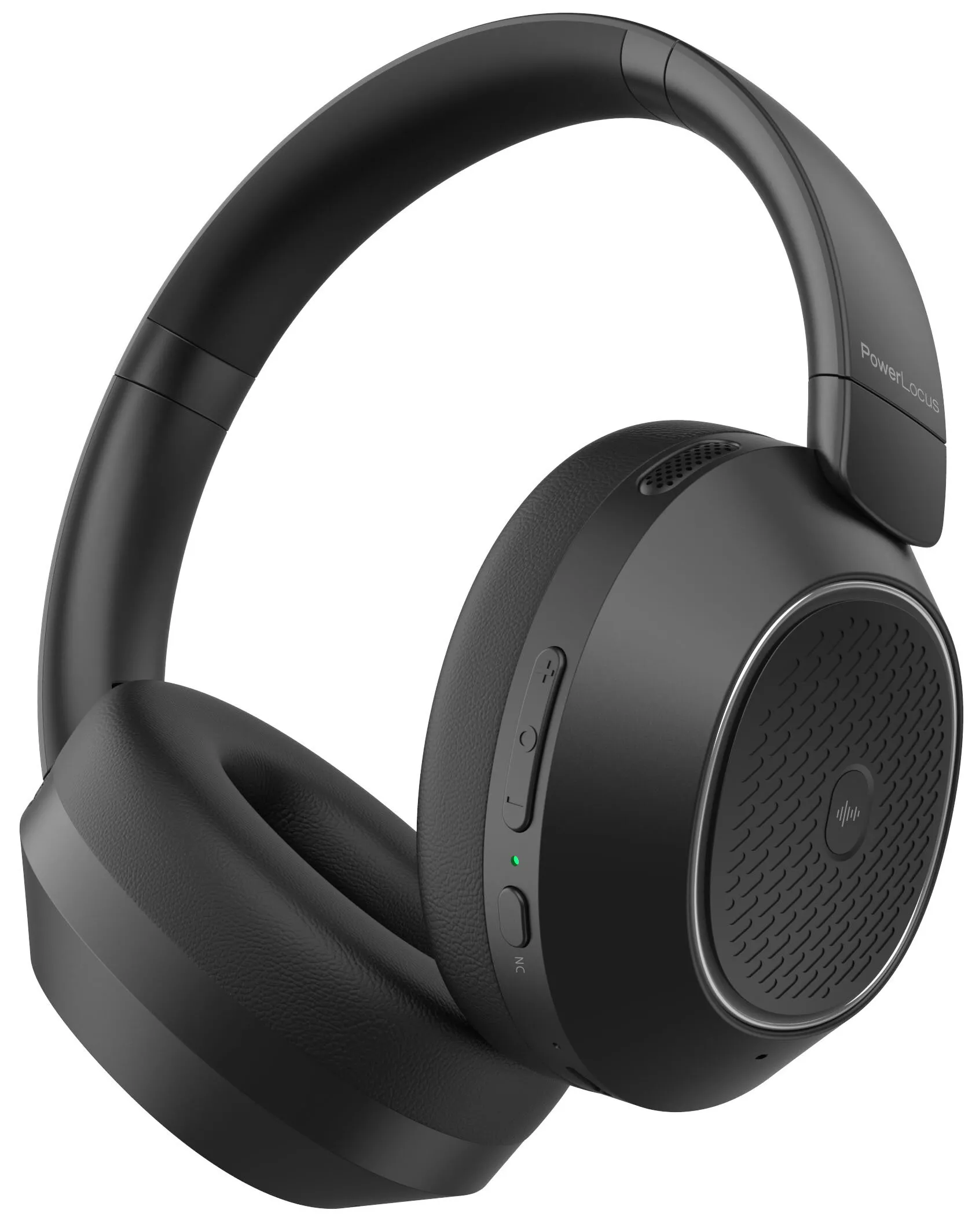 Słuchawki bezprzewodowe PowerLocus Universe ANC Nauszne Bluetooth 5.3 Czarny