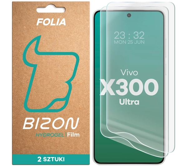 Bizon na ekran Film Hydrogel Front Duo do Vivo X300 Ultra 2 sztuki
