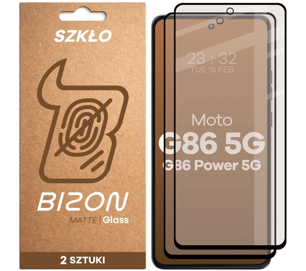 Bizon matowe Glass Matte Duo do Motorola Moto G86 5G / G86 Power 5G 2 sztuki