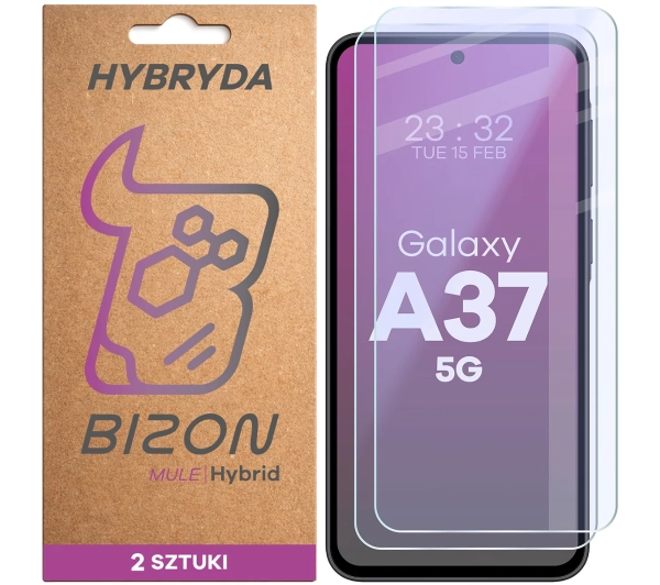 Bizon elastyczne Hybrid Mule Duo do Galaxy A37 5G 2 sztuki