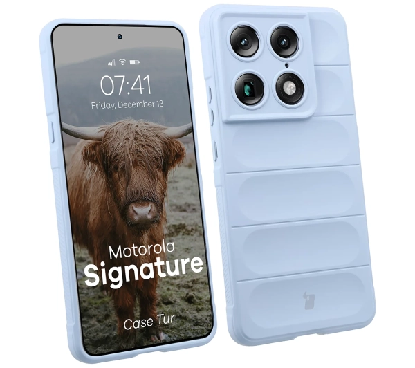 Bizon Case Tur do Motorola Signature Jasnoniebieski