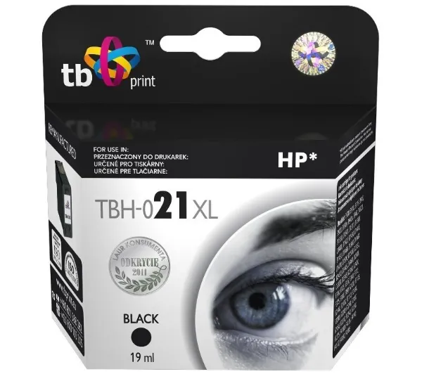 TB Print TBH-021XL (zamiennik 21XL) Czarny 19 ml