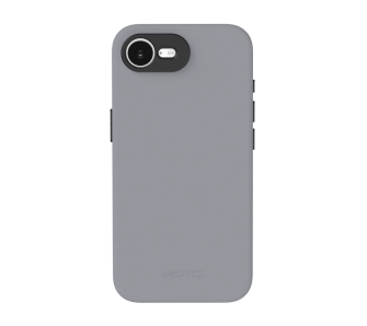 Etui Yaxo Leather Gear Slim Case MagSafe do iPhone 17e Szary