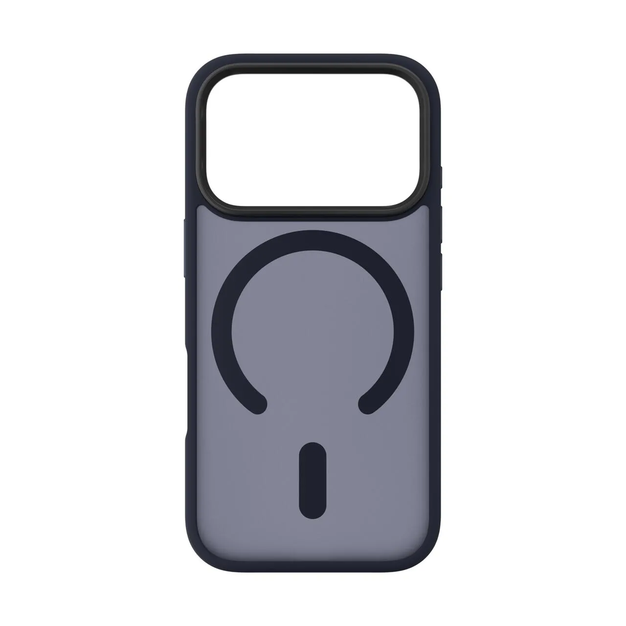 Etui NEXT ONE Midnight Mist do iPhone 17 Pro MagSafe Granatowo-Przezroczysty