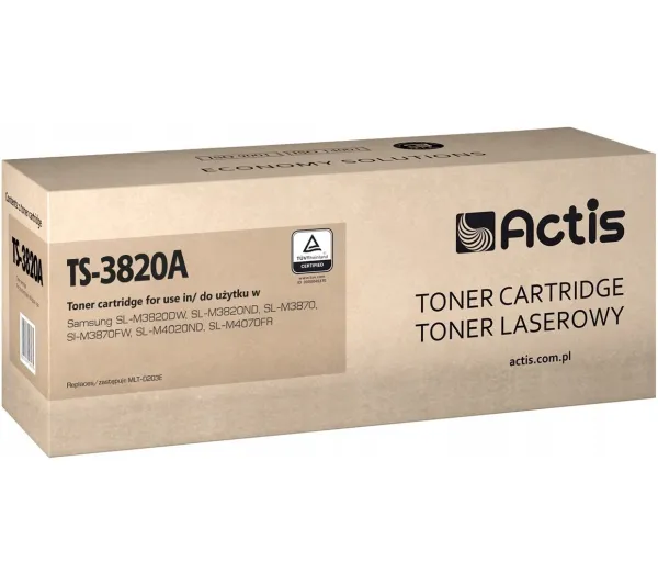 Actis TS-3820A Toner do drukarki Samsung,  Zamiennik Samsung MLT-D203E;  Standard; 10000 stron; czarny.