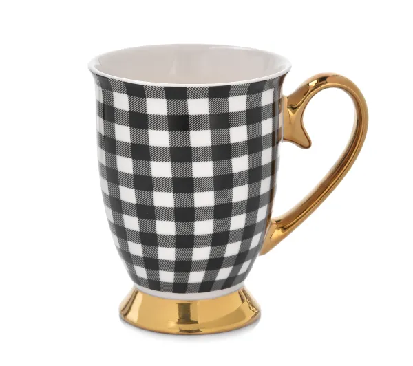 Ambition porcelanowy Diana Glod 300 ml kratka