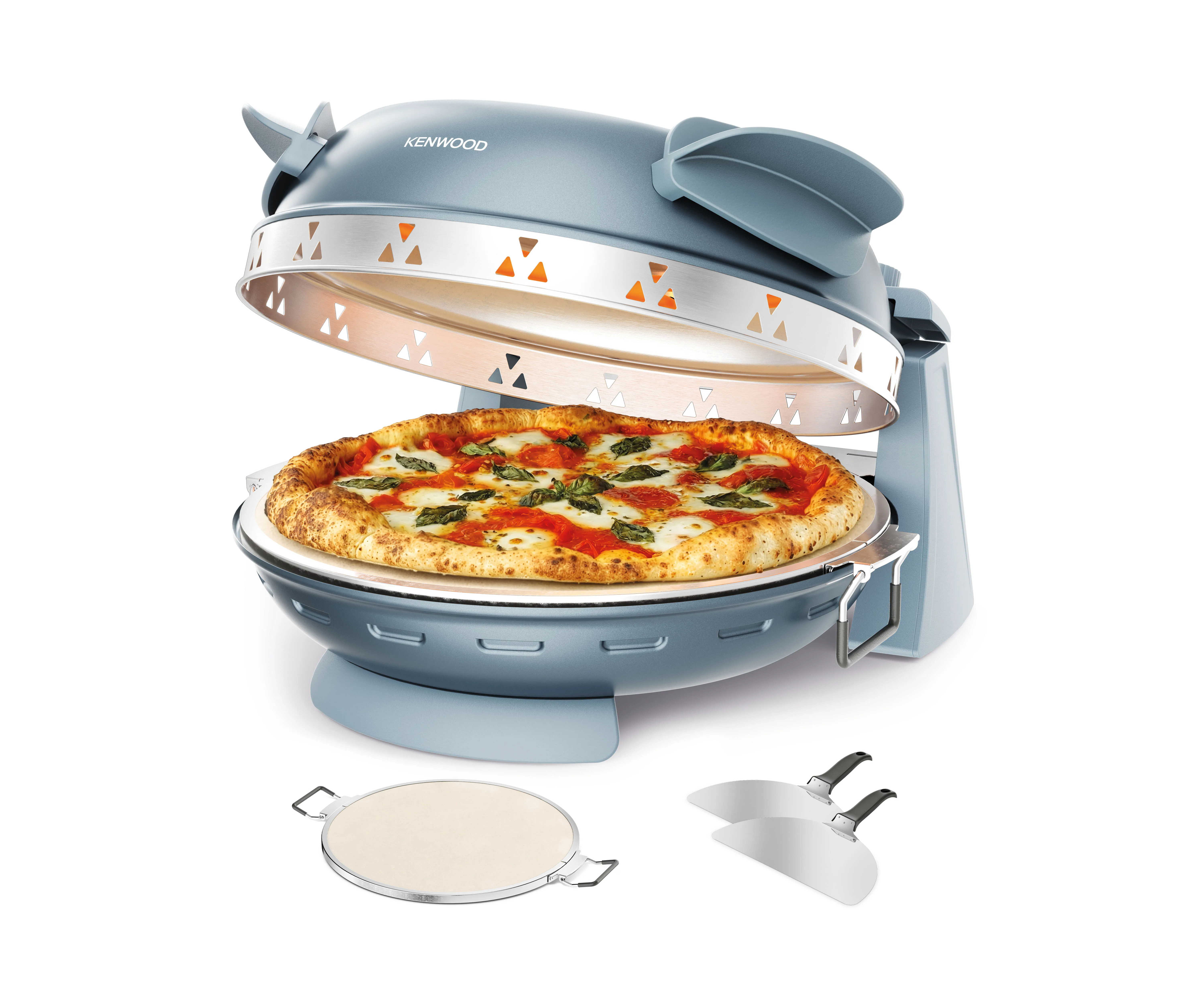 Piec do pizzy Kenwood My Pizzeria KPO10.000GY 1500W Regulacja temperatury 30cm
