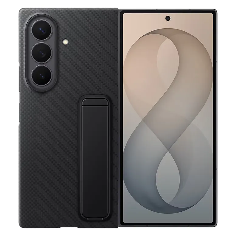 Etui Samsung Carbon Standing Case do Galaxy Z Fold8 Ultra Czarny