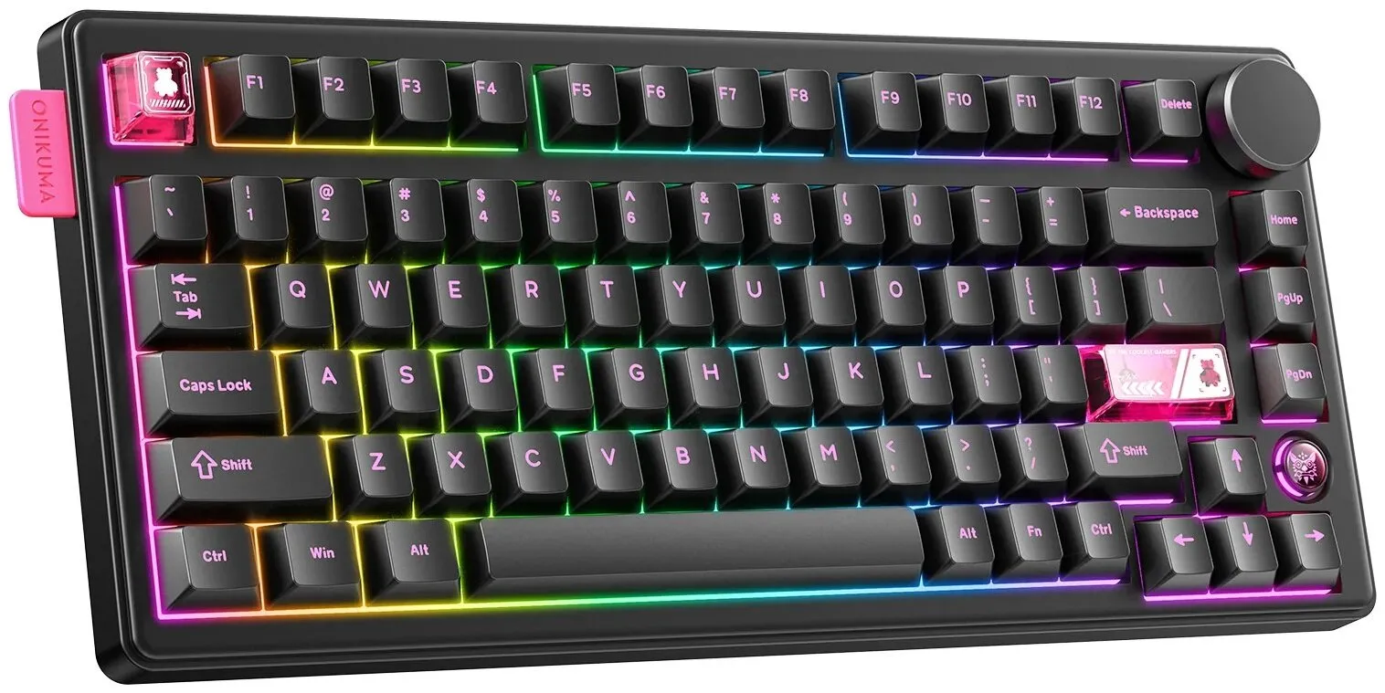 Klawiatura mechaniczna Onikuma MT706 Czarny