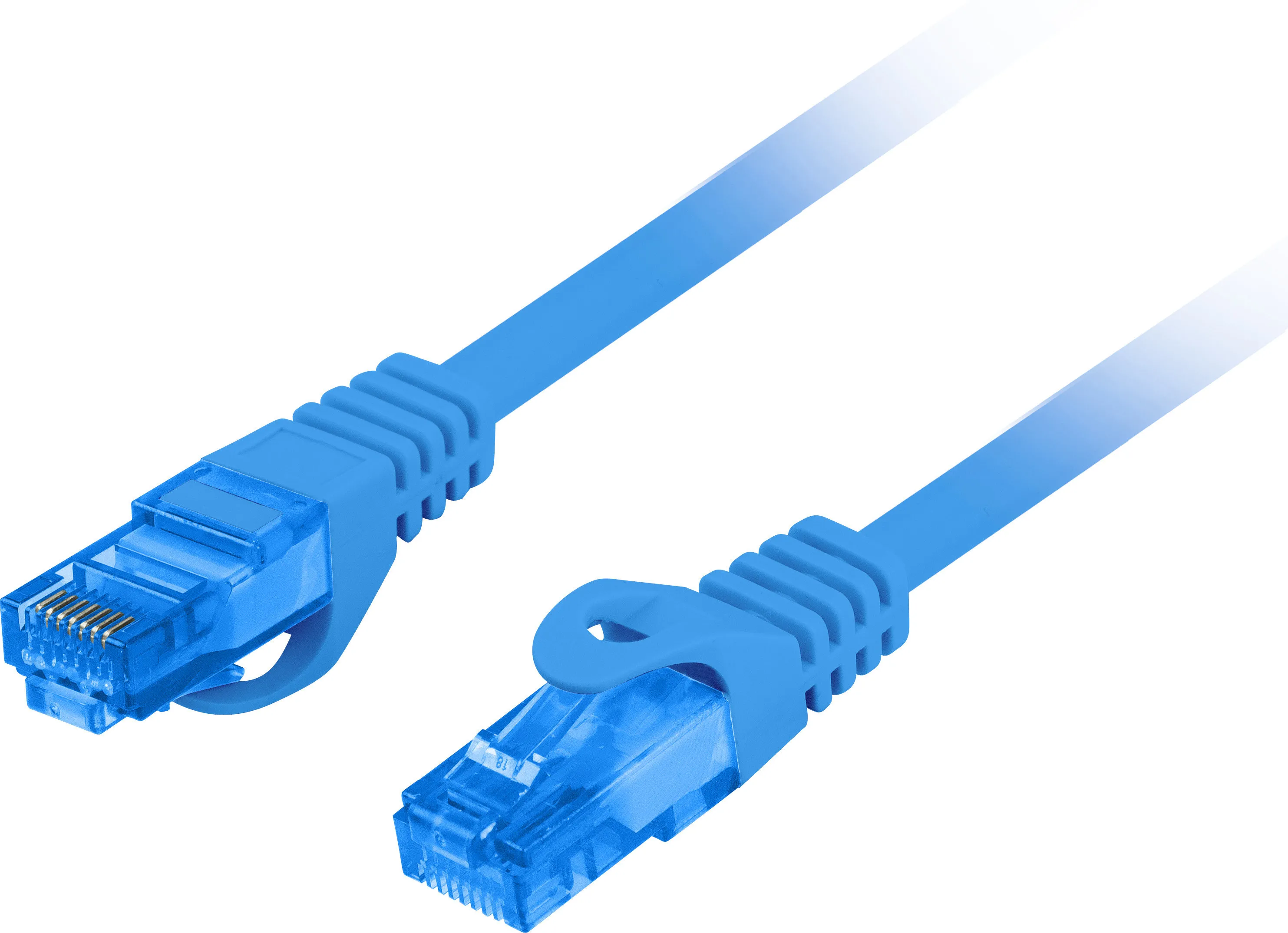 Kabel sieciowy Lanberg KAT.6A S/FTP CCA 15m Niebieski