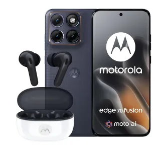 Smartfon Motorola edge 70 fusion 12/256GB 6,78" 144Hz 50Mpix Grafitowy + Słuchawki Moto Buds 2