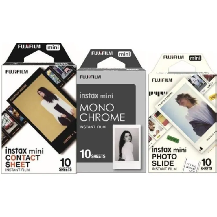 Wkład do aparatu Fujifilm Instax Mini Classic Bundle 26 (photo Slide,monochrome,contact Sheet) 3x10szt