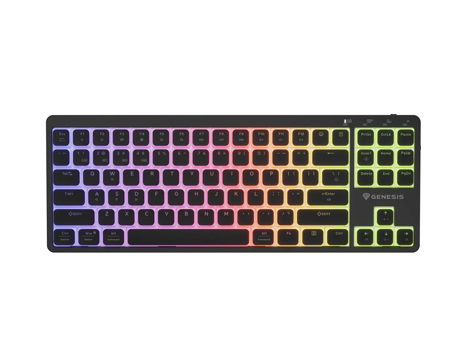 Klawiatura mechaniczna Genesis Thor 430 TKL Wireless Czarny