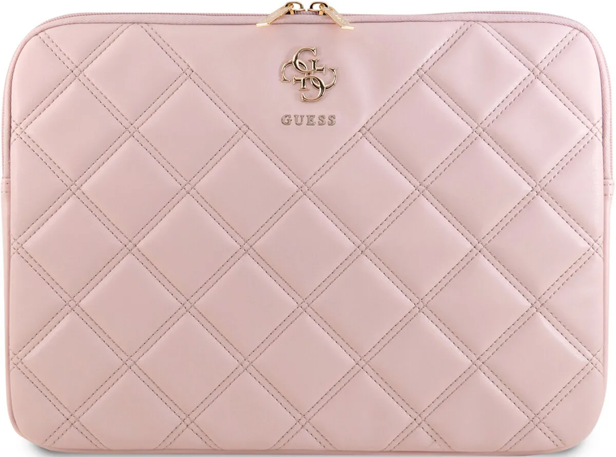 Etui na laptop Guess Sleeve 14" Różowy