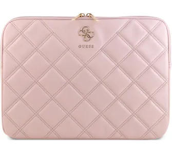 Etui na laptop Guess Sleeve 14" Różowy