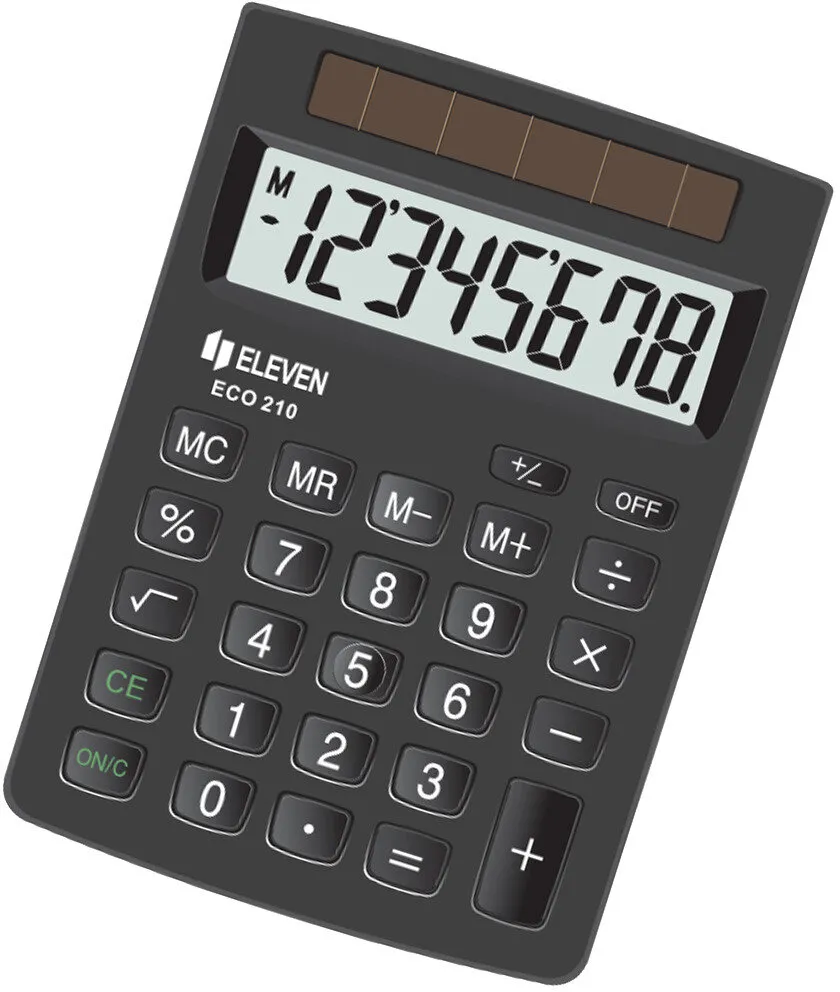 Kalkulator Eleven ECC-210 Czarny