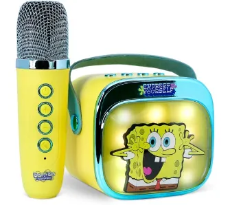 Głośnik Bluetooth OTL Technologies Spongebob Popsing 5W Żółto-turkusowy