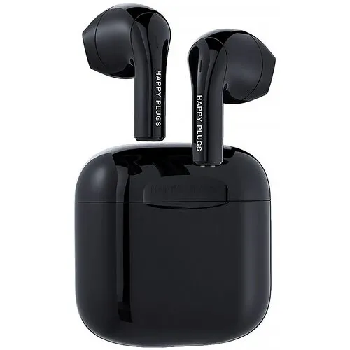 Słuchawki bezprzewodowe Happy Plugs Joy Douszne Bluetooth 5.2 Czarny