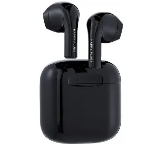 Słuchawki bezprzewodowe Happy Plugs Joy Douszne Bluetooth 5.2 Czarny