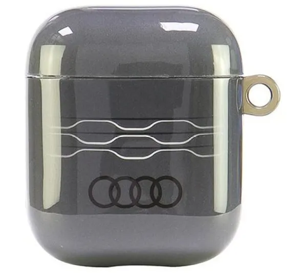 AUDI IML Geometric Pattern do Apple AirPods 1/2 Szary