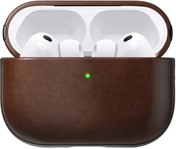 Etui na słuchawki Nomad Modern Leather Case do Apple AirPods Pro 3 Brązowy