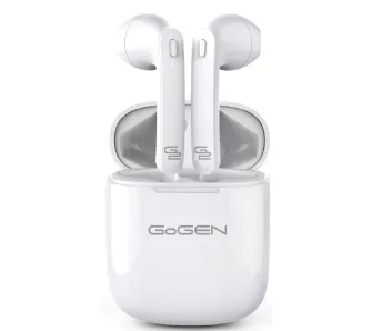 Słuchawki bezprzewodowe GoGEN TWS BAR Douszne Bluetooth 5.0 Biały