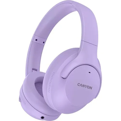 Słuchawki bezprzewodowe Canyon OnRiff 10 ANC Nauszne Bluetooth 5.3 Fioletowy