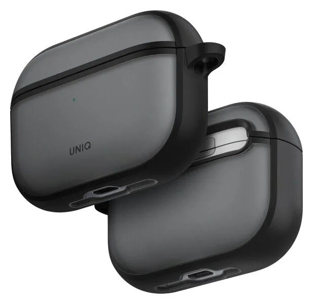 Etui na słuchawki UNIQ Veren do Apple AirPods Pro 3 Szary
