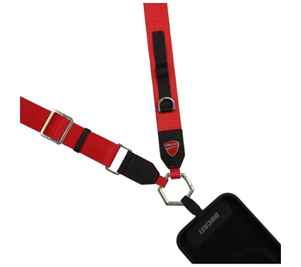 Uniwersalna smycz Ducati Lanyards czerwony