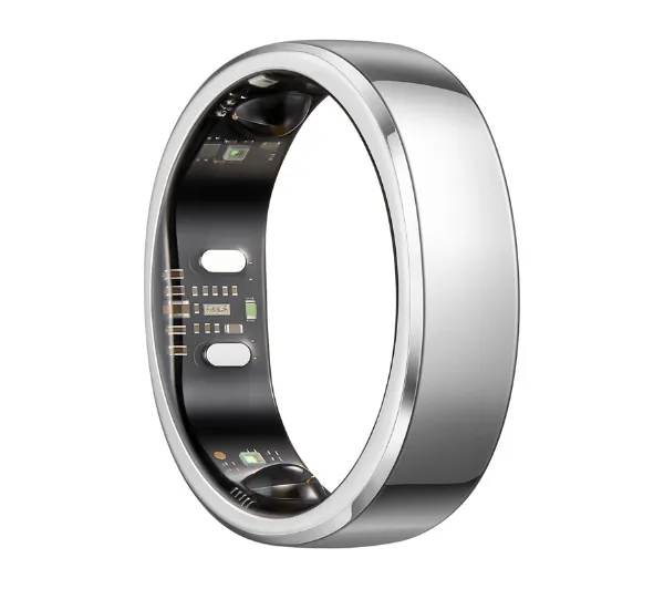 Smartring RingConn Gen 3 Roz 6 Monitorowanie Snu Tętna Ciśnienia Srebrny