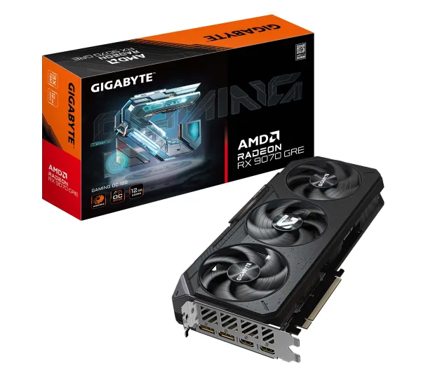 Gigabyte Radeon RX 9070 GRE GAMING OC 12GB GDDR6 192bit FSR