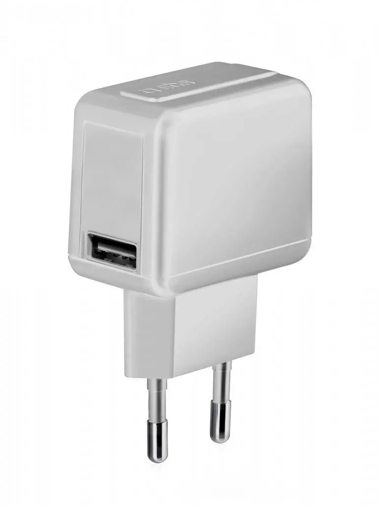 Ładowarka sieciowa SBS TETRAV1USB1AS Ładowarka sieciowa USB Srebrny