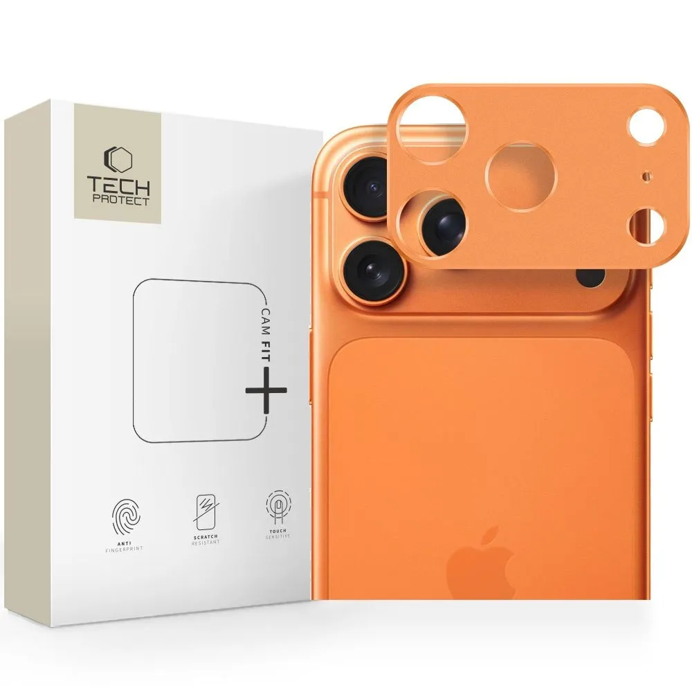 Zestaw ochronny Tech-Protect Camring Fit+ do iPhone 14 Pro / Max / 15 Pro / Max / 16 Pro / Max / 17 Pro / Max