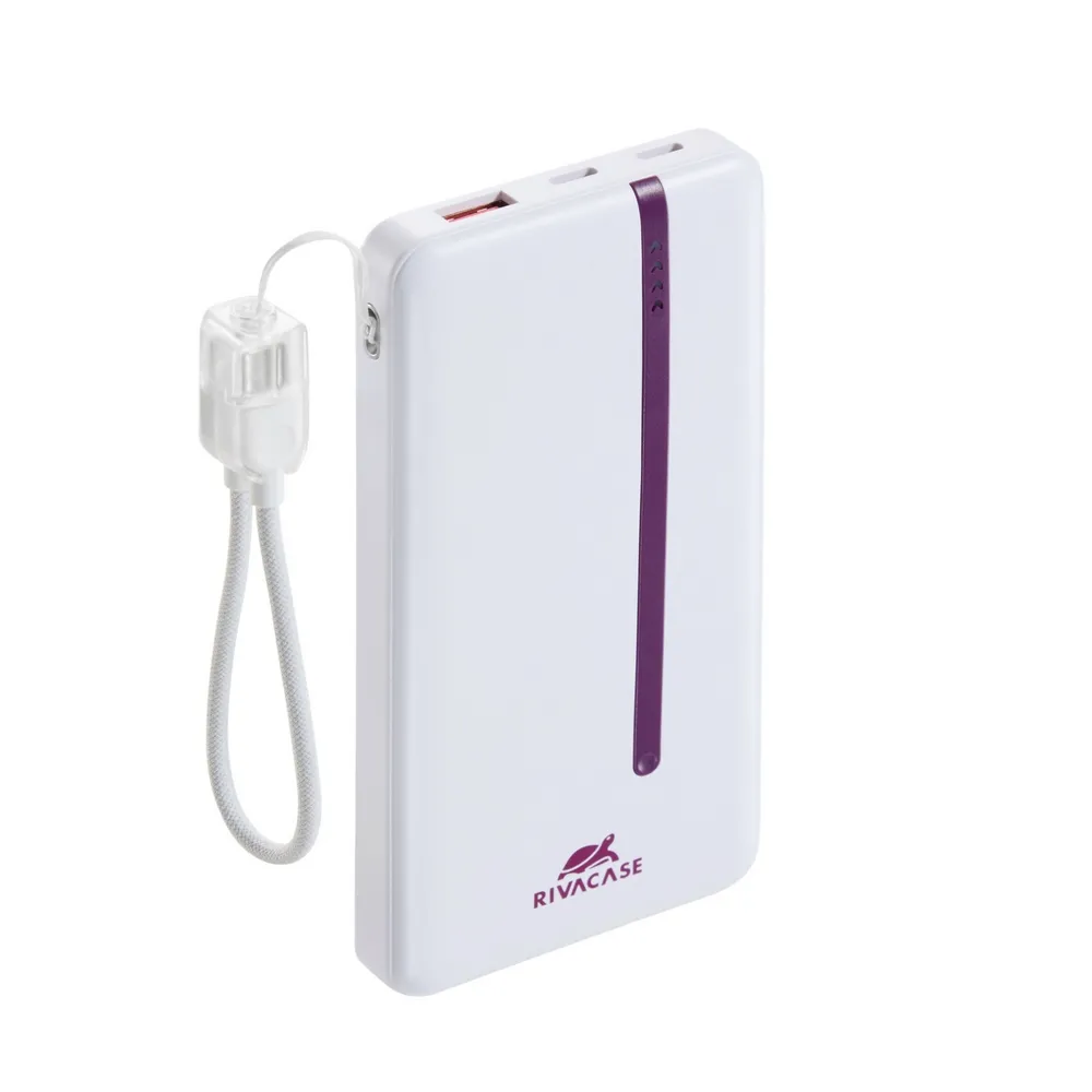 Powerbank Rivacase VA2311 10000mAh 22.5W Biały