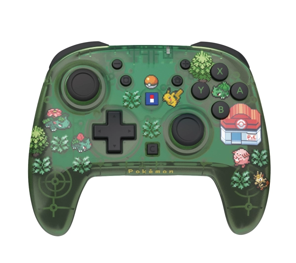 Hori Wireless HORIPAD Turbo Pokemon Pixel Green do Nintendo Switch 2 Bezprzewodowy