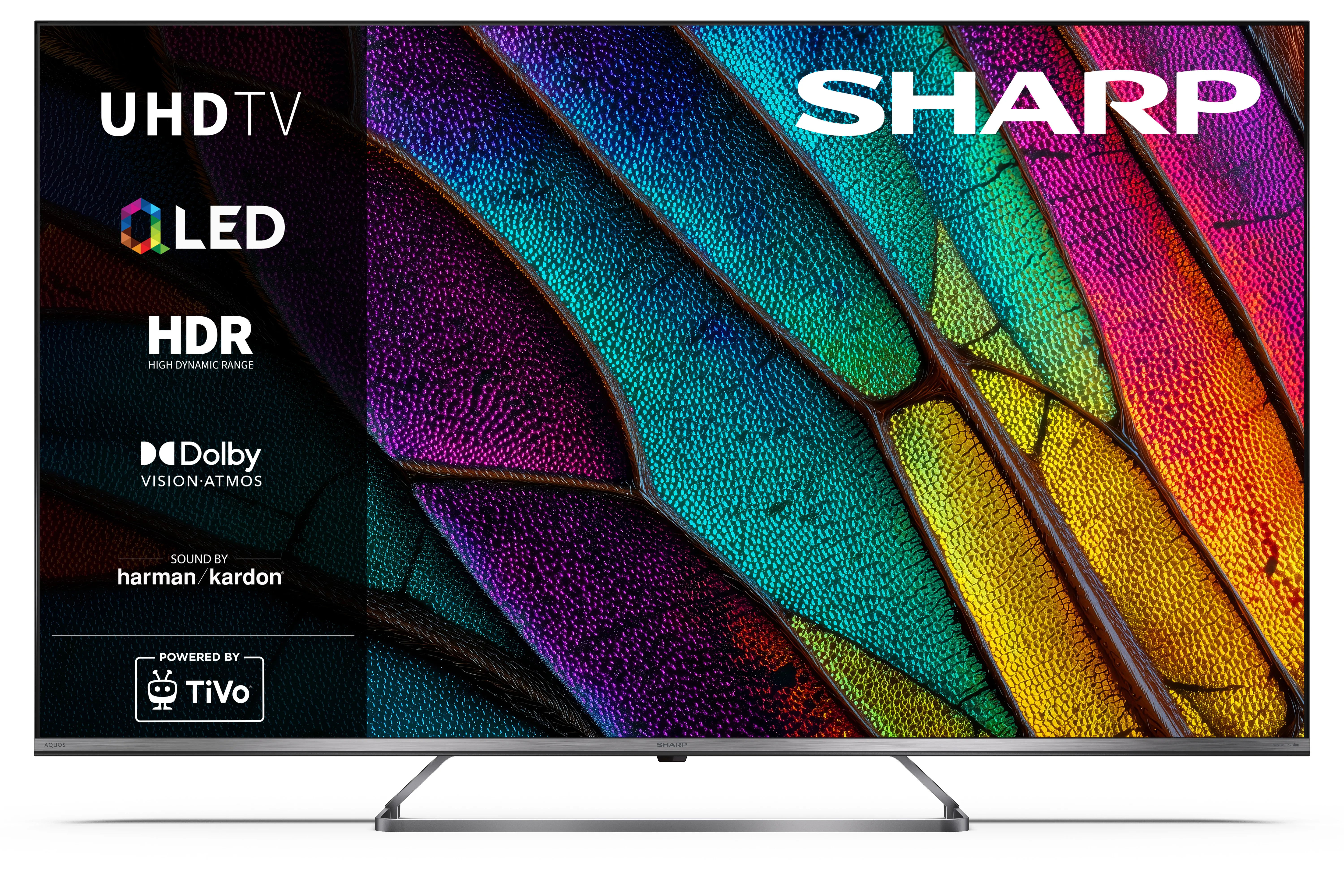 Telewizor Sharp 55JM6745E 55" QLED 4K Smart TV TiVo Dolby Vision Dolby Atmos HDMI 2.1 DVB-T2