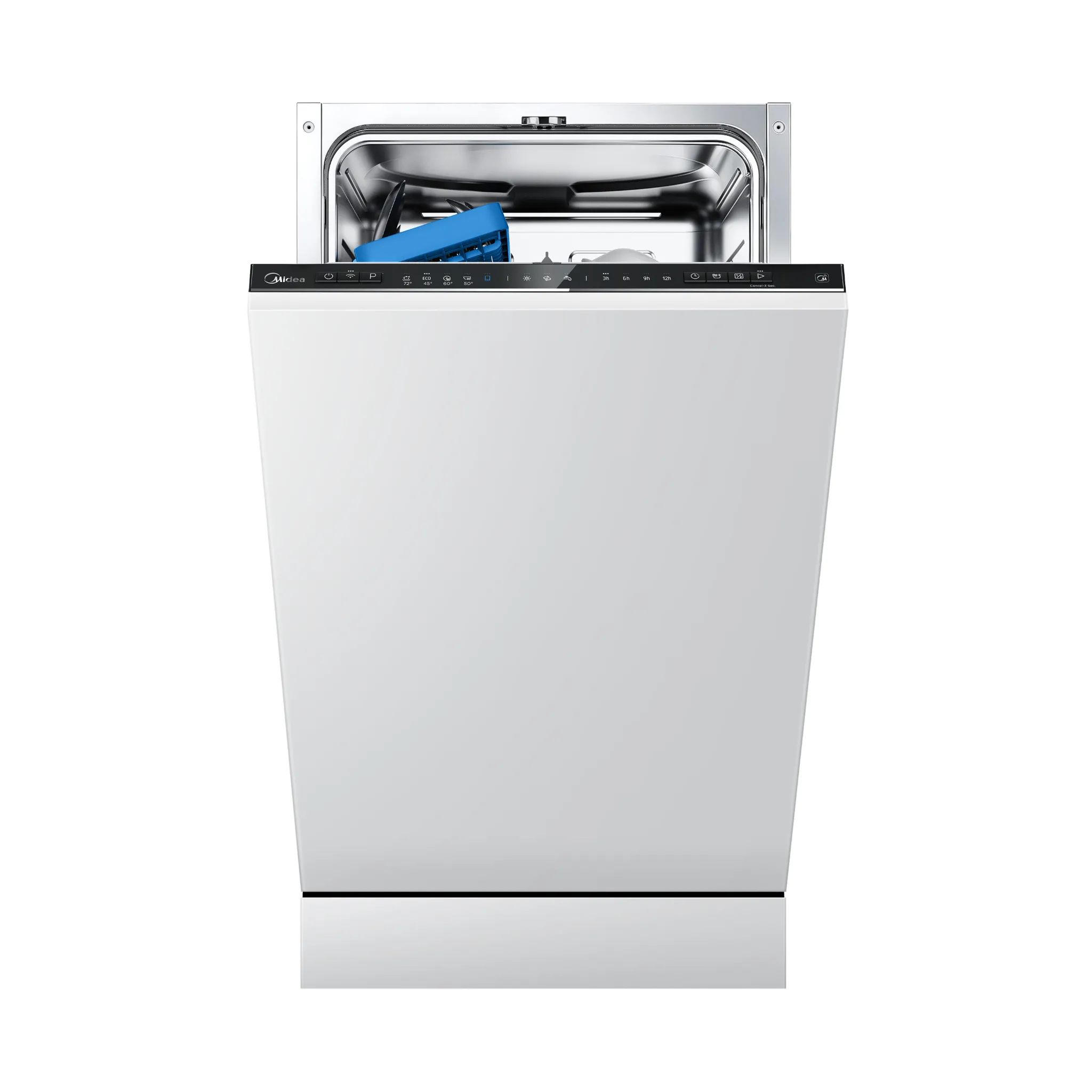 Zmywarka Midea MDWEB1004LB-WG-EE 45cm Koszyk na sztućce Zdalne sterowanie
