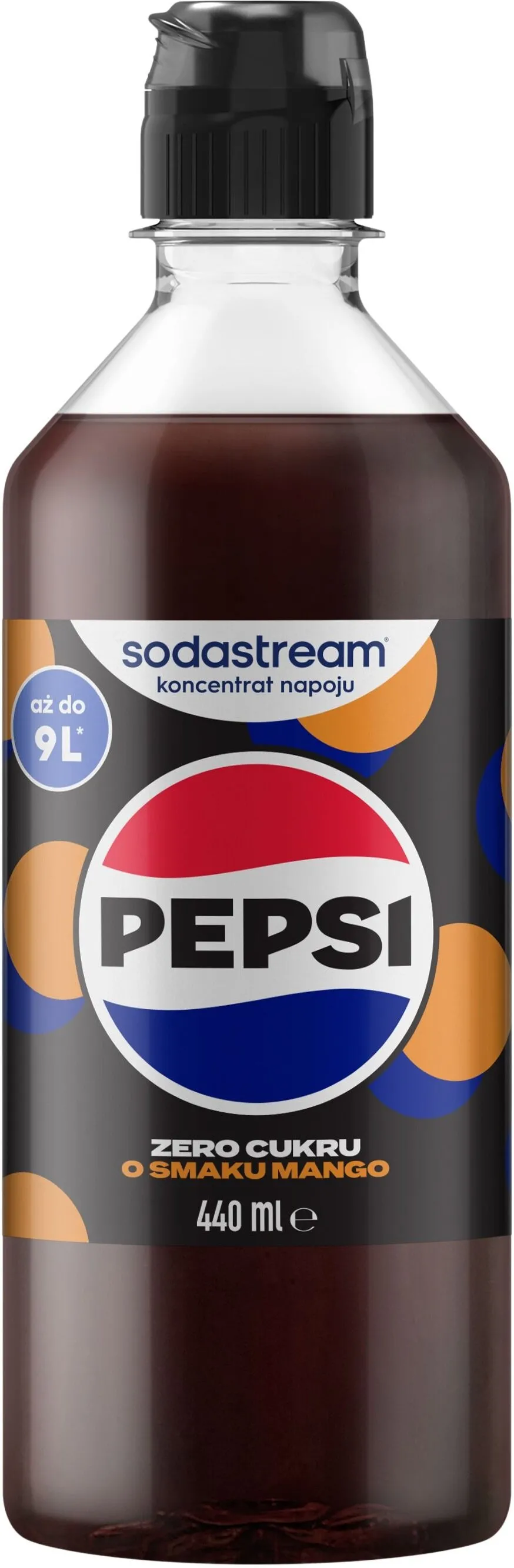 Syrop Sodastream Pepsi Mango Zero Cukru 440ml