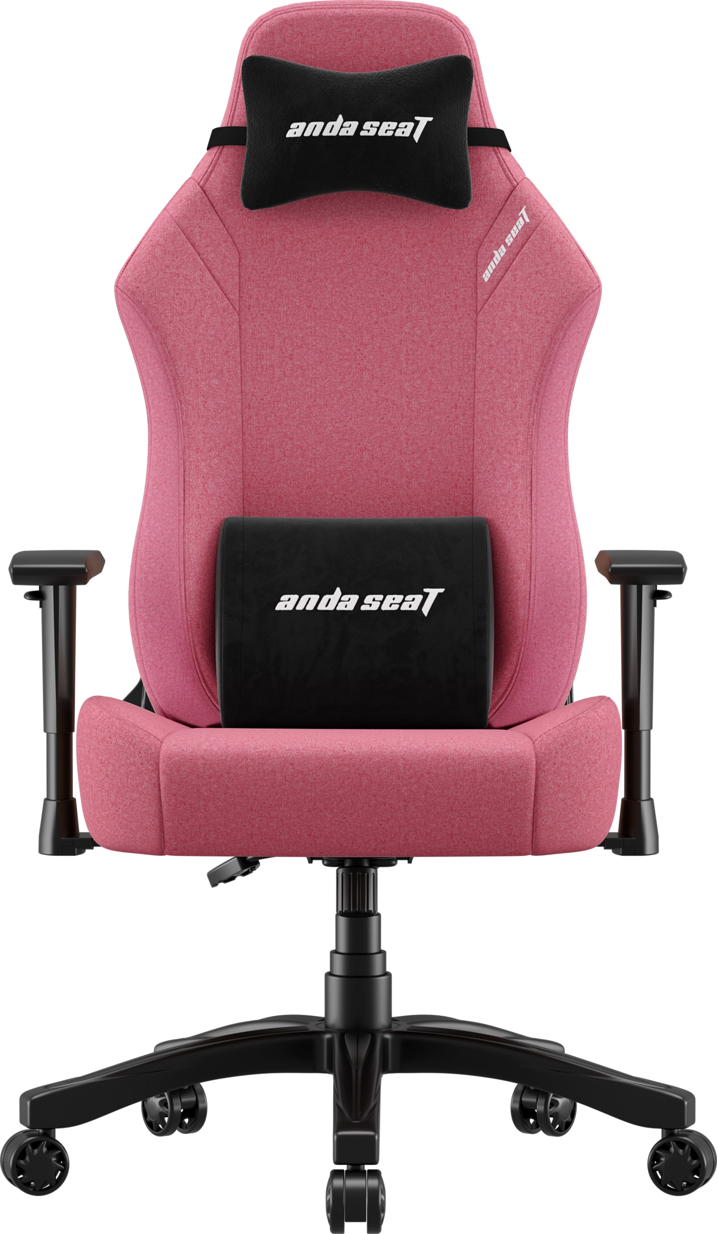 Fotel Anda Seat Luna L Pink Fabric Gamingowy do 100kg Tkanina Różowy