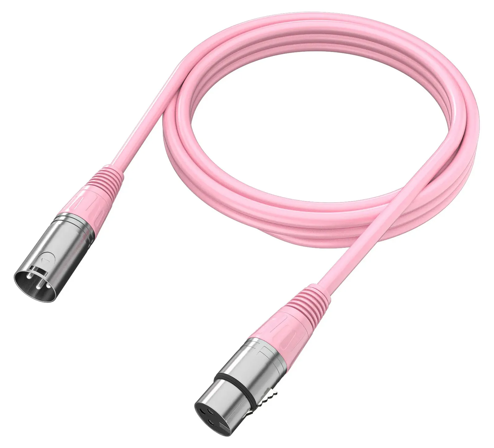 Kabel audio Fifine L9CP XLR 1,8m Różowy