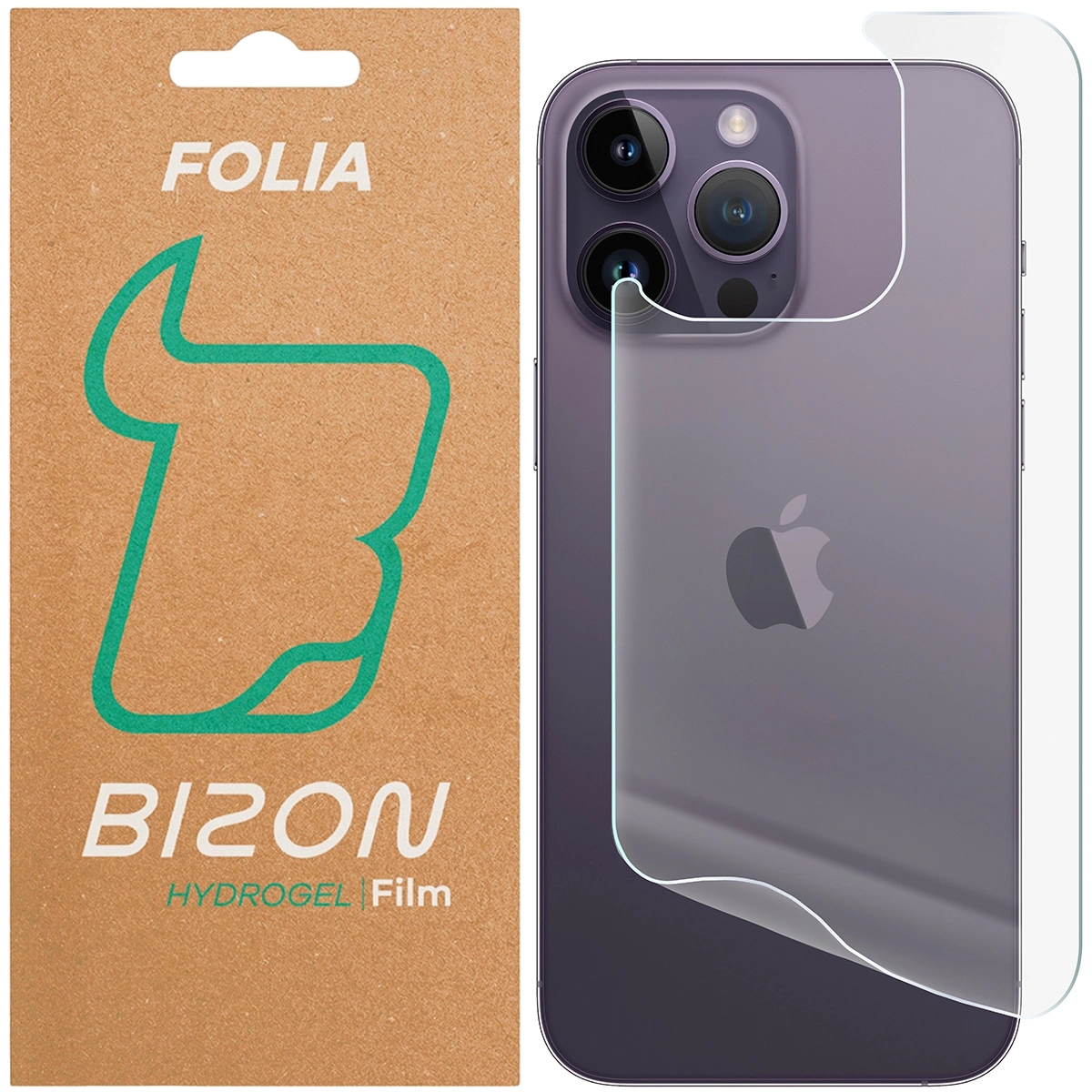 Folia hydrożelowa Bizon na tył Film Hydrogel Back Duo do iPhone 14 Pro